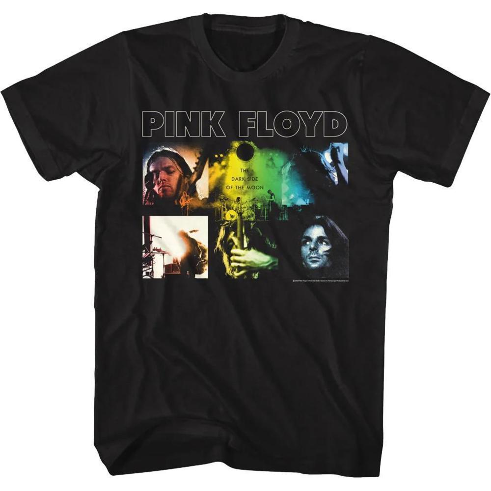 Dark Side Of The Moon Band Collage Pink Floyd Tshirt